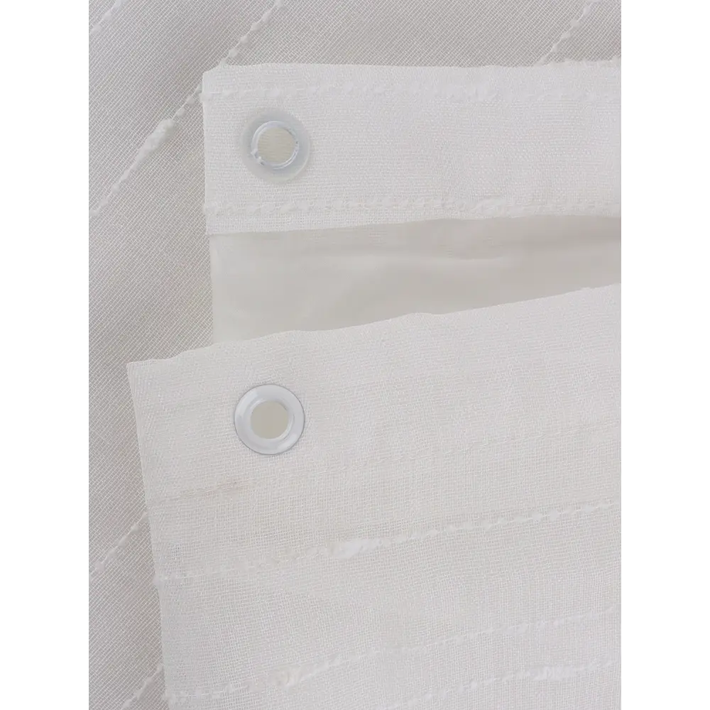 Штора для ванной 180x200 бриз белый пэс Santreyd STLM-2008510 - Вид №3