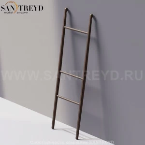 Agape STAIRS Вешалка для полотенец под коричневый дуб ACOM0531NRU