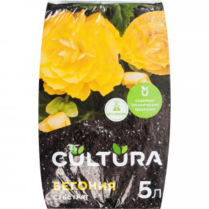 82601349 Грунт Cultura для бегонии 5 л