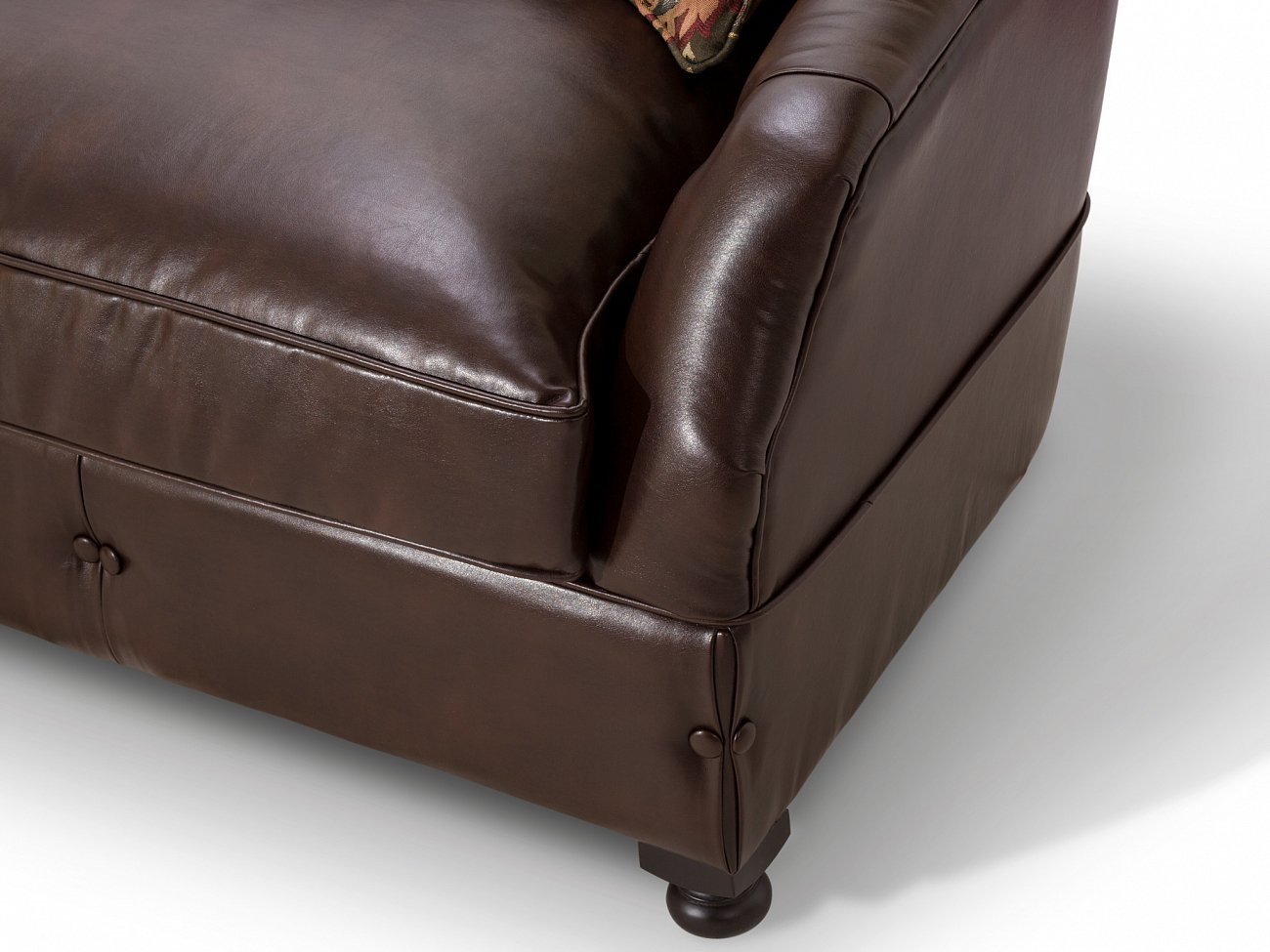 Диван Viscontin прямой коричневый KELLY LOUNGE ДИЗАЙНЕРСКИЕ 045509 Коричневый  - Вид №3