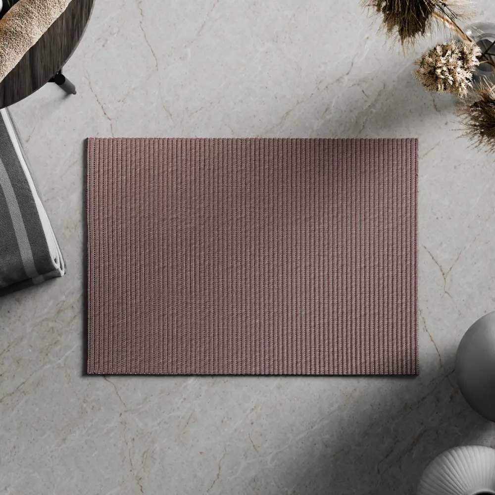 Коврик для ванной Vidage Saman 50x70 см цвет серо-коричневый VASM05 STLM-2116479