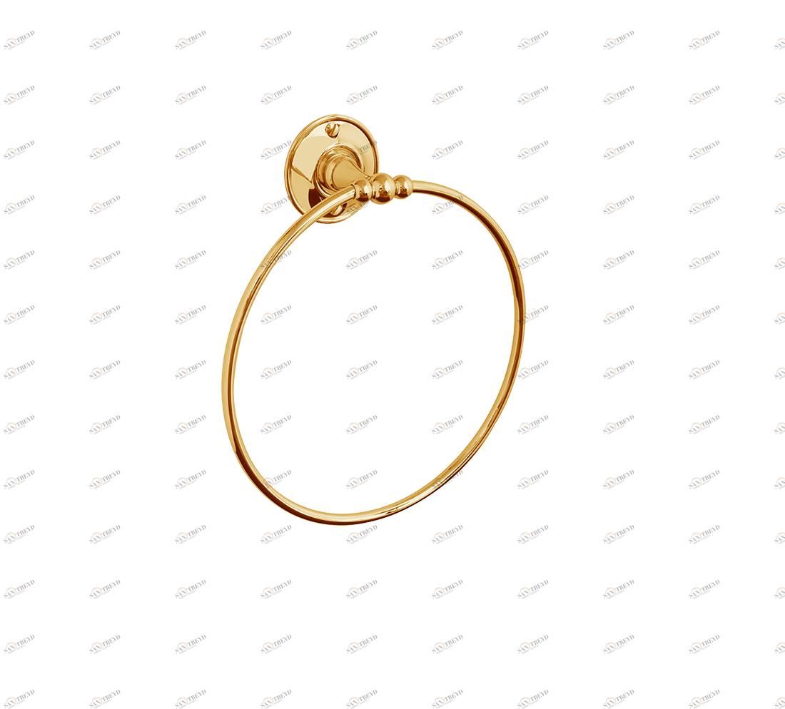 Gentry Home Wall mounted ceramic tumbler holder Kent Темное золото GH102636