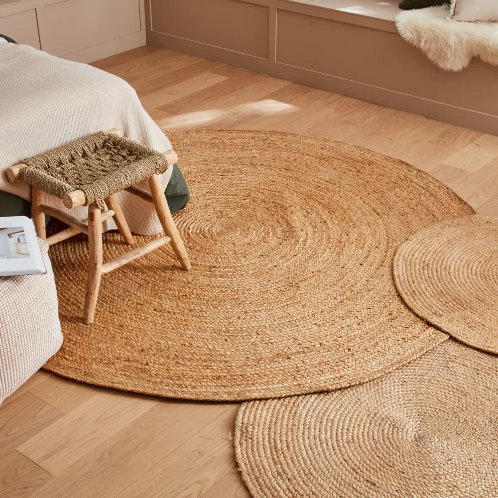 INSPIRE Nils - Джутовый ковер ручной работы натурального медового оттенка 82484742 STLM-0028131 - Вид №7