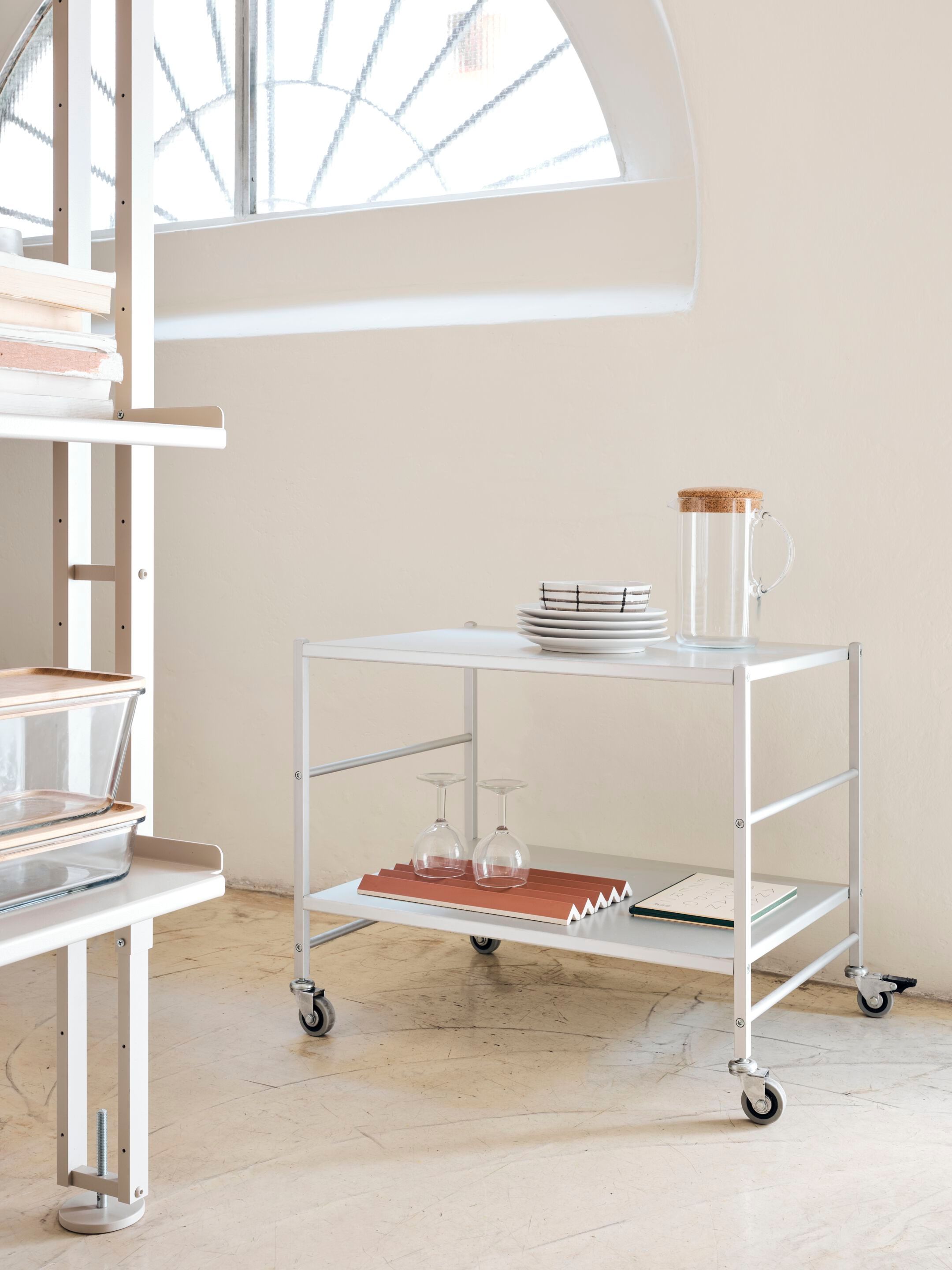 Алюминиевая тележка для еды KRIPTONITE CARRELLO ARCH-00130089 - Вид №4