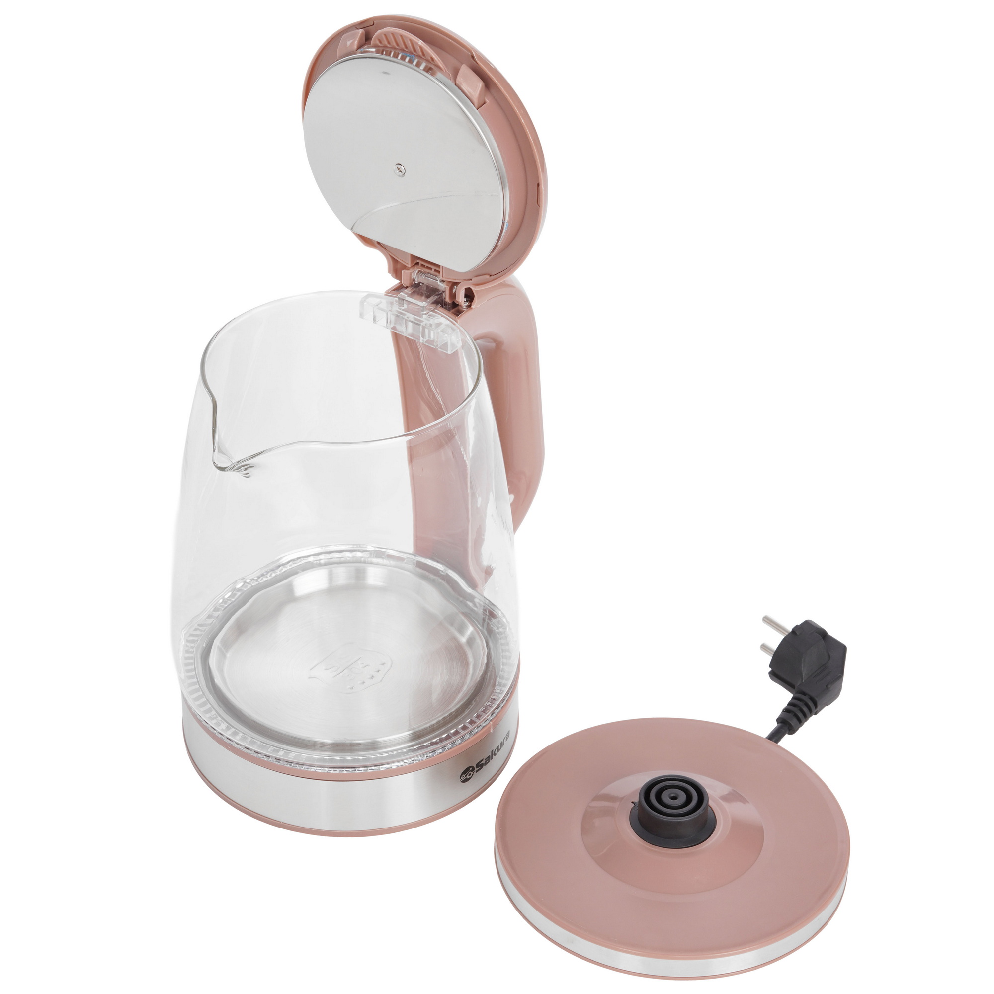 9248649 Электрочайник Sakura SA-2722BR коричневый STDN-0079424 - Вид №4