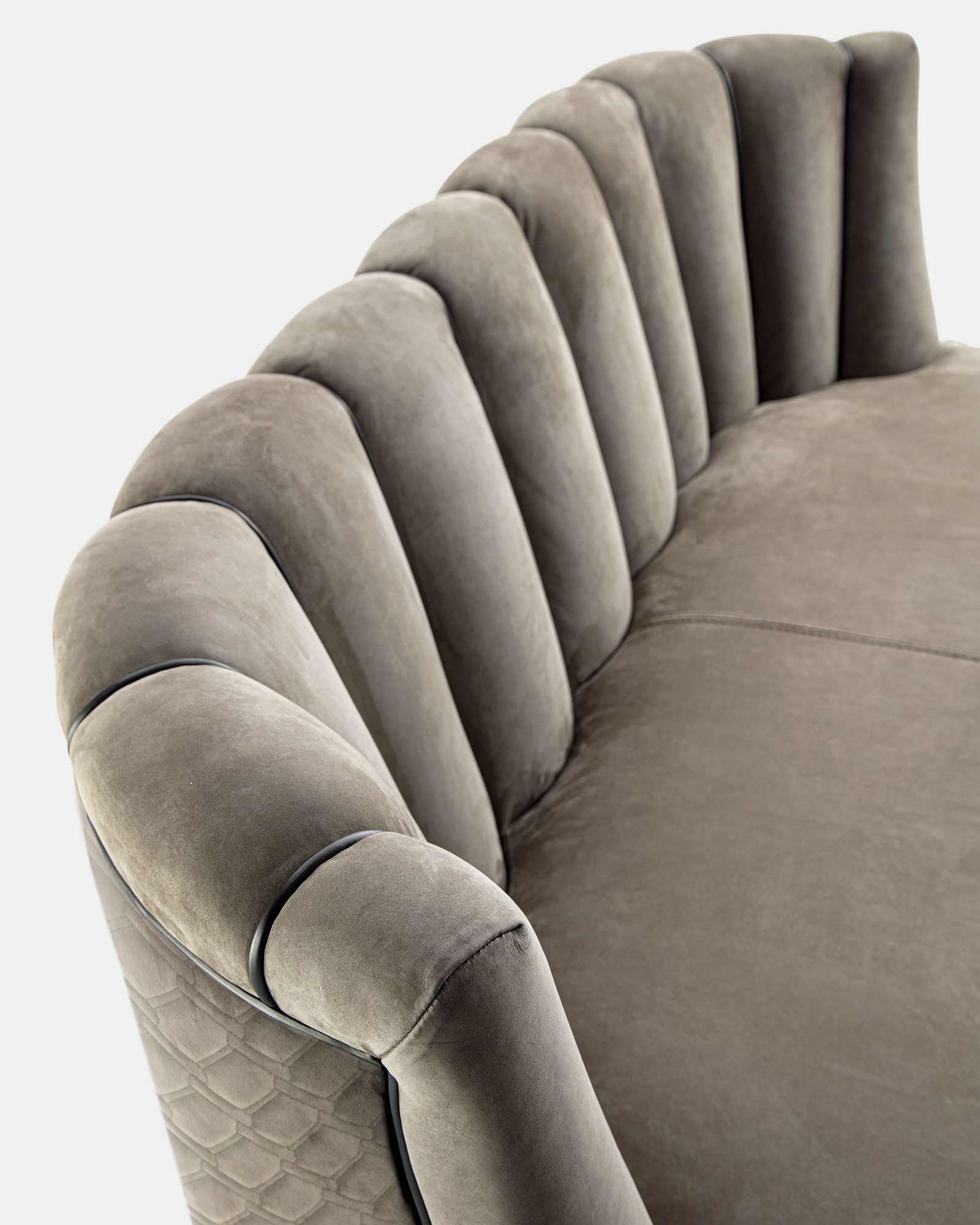 Ткань диван Vittoria Frigerio Белый ARCH-00095643 - Вид №4