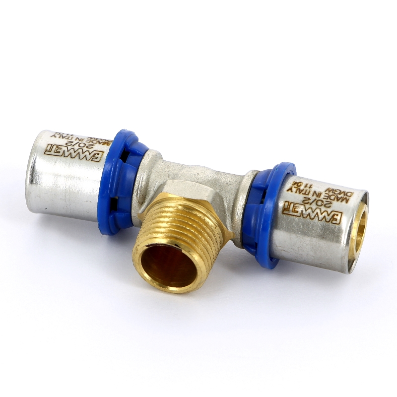 Тройник пресс-Н EMMETI 26х3/4"х26 28101418 - Вид №2