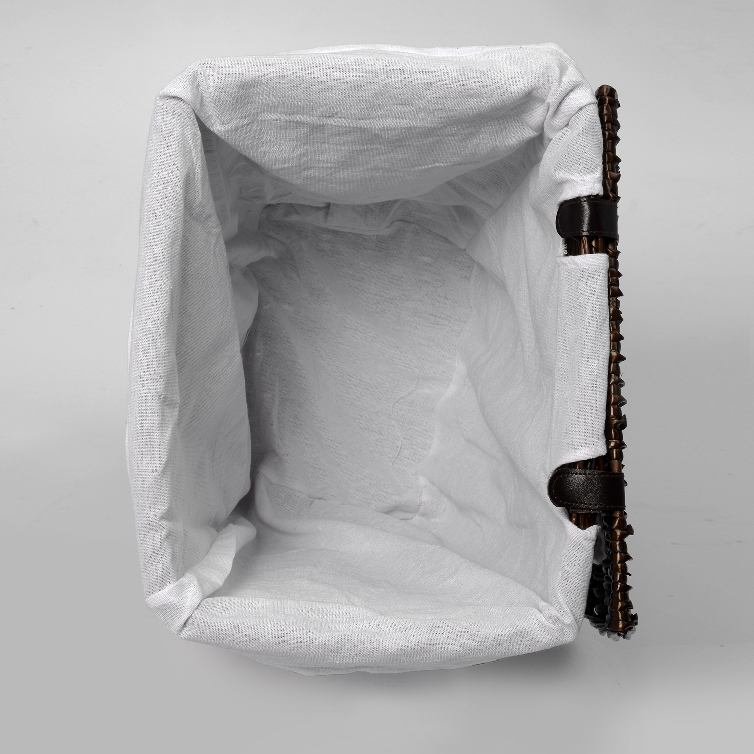 WB-130-L Isar Плетеная корзина для белья с крышкой WasserKRAFT  - Вид №6