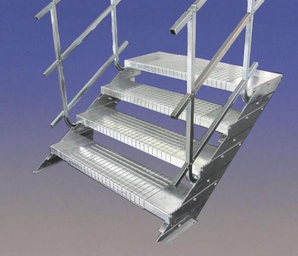 SVELT Модульная открытая лестница из оцинкованной стали sun-id-1439214 - Вид №5