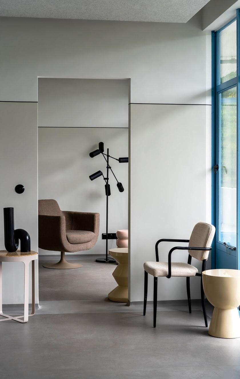 Pols Potten Вращающееся кресло из ткани  556-020-001  - Вид №12