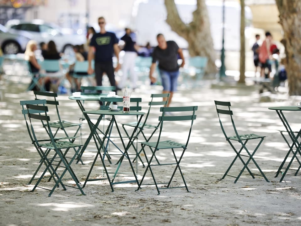 Стальной складной садовый стул Fermob BISTRO ARCH-00006034 - Вид №1