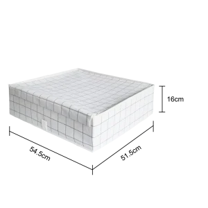 Konsensa - складная коробка для хранения с крышкой 54.5×51.5×16 см 89397841