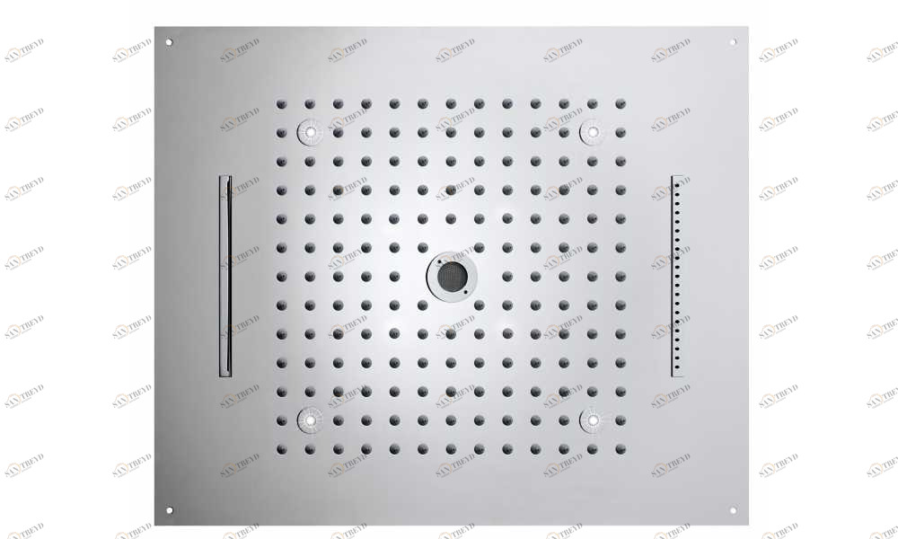 H38919 Потолочный & настенный душ Dream 4 Sprays - LED LIGHTS BOSSINI 