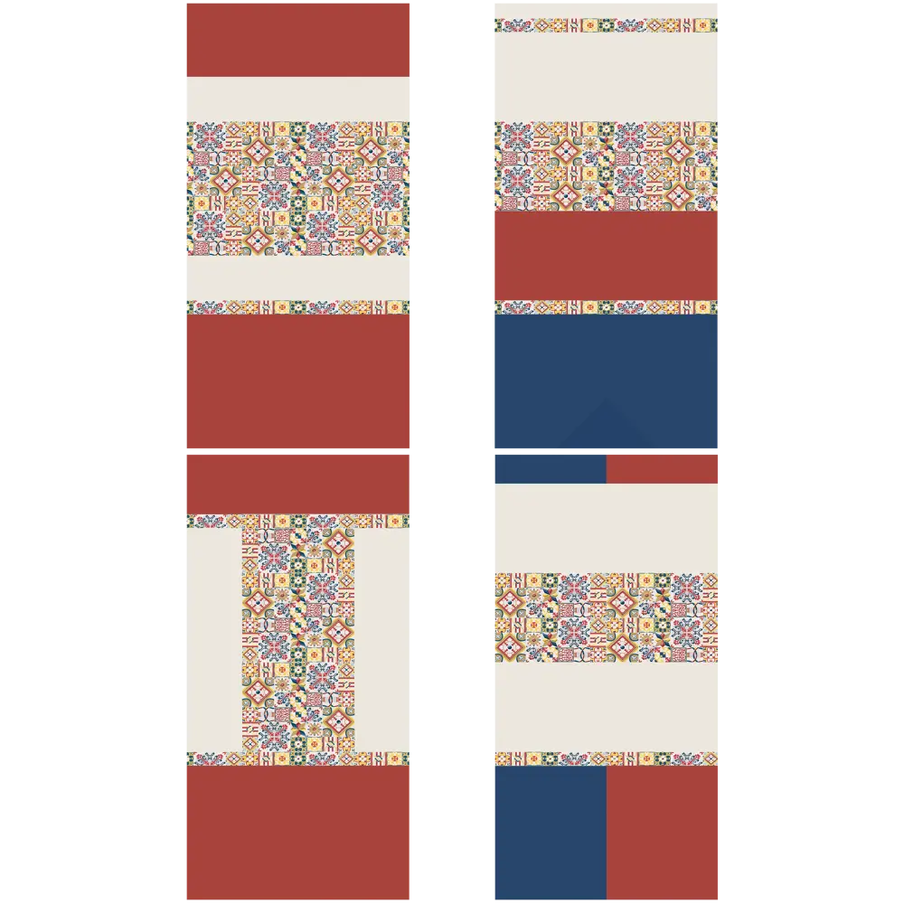 Плитка напольная Azori Festa Carmin 33.3x33.3 см 1.33 м² цвет красный STLM-2202644 - Вид №7