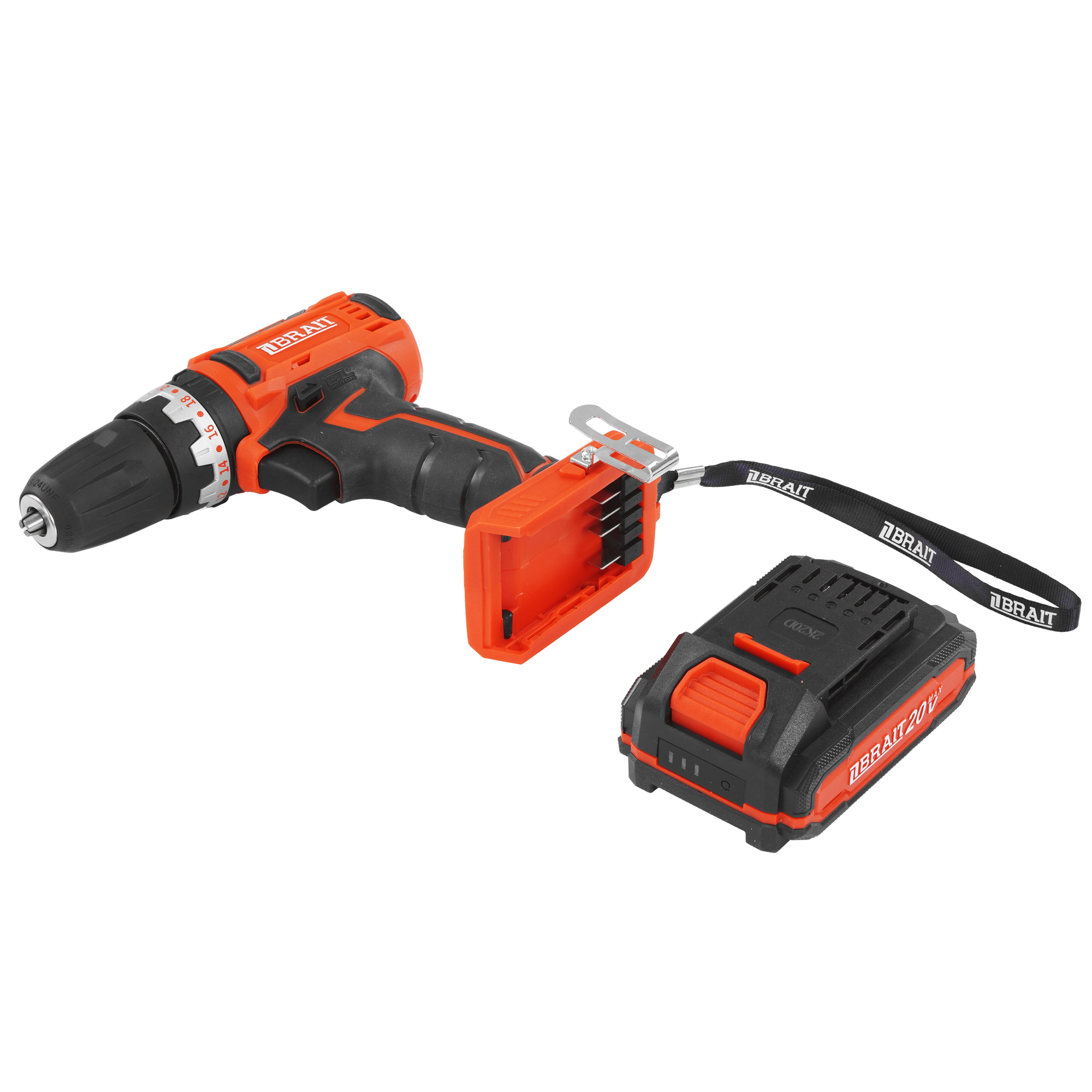 Дрель-шуруповерт BRAIT BCD20SUBL 9230655 STDN-0018180 - Вид №5