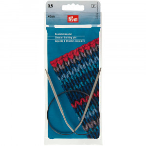 211245 Спицы PRYM круговые алюминий d 3.5 мм 40 см . PRYM