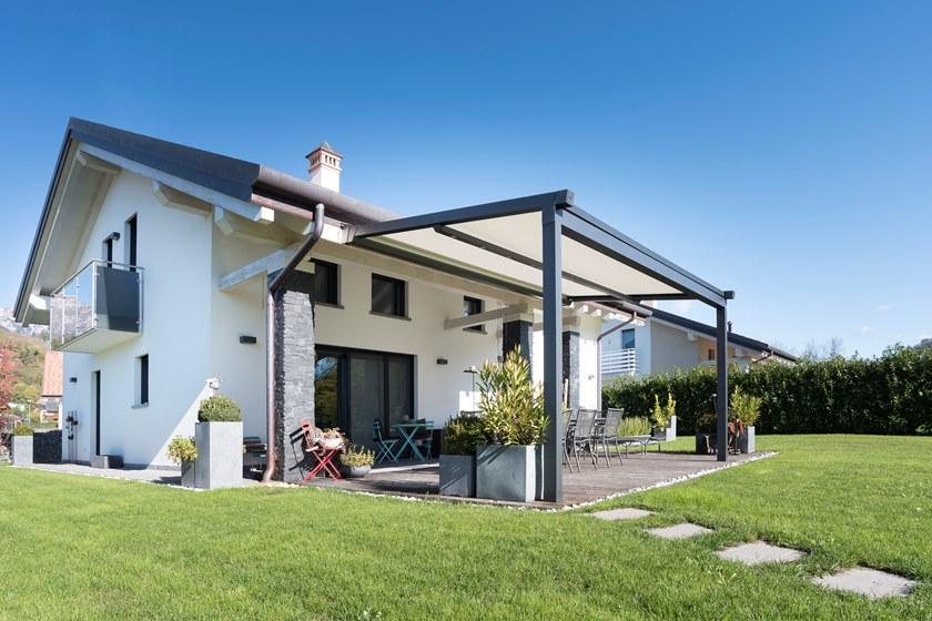 KE Outdoor Design Пергола с моторизованным тканевым чехлом Gennius sun-id-1465922 - Вид №6