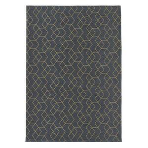 Ковер Cube, 160х230 см, золотой