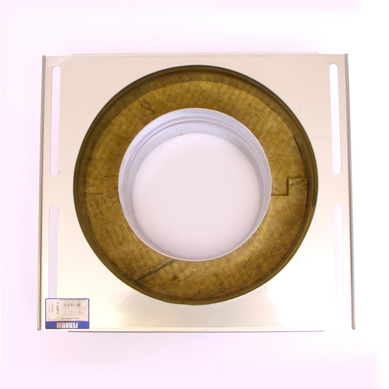 Монтажная площадка Ferrum Ф180х280 нержавеющая сталь (430) FD04180N5GF - Вид №3