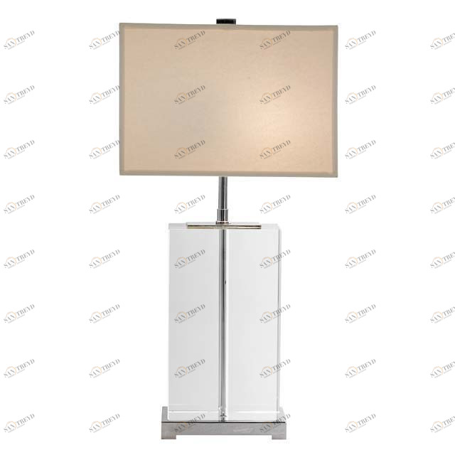 Настольная лампа Bridgefield от Eichholtz 105565 EICHHOLTZ ВАЗА 061802 Белый;прозрачный 