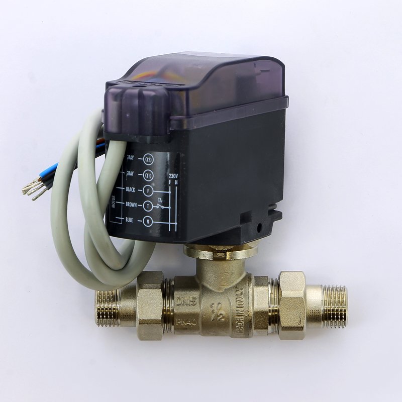 Кран сгон НН 1/2" 2-ходовой с сервоприводом MODULO COMPACT EMMETI 1425800 - Вид №1