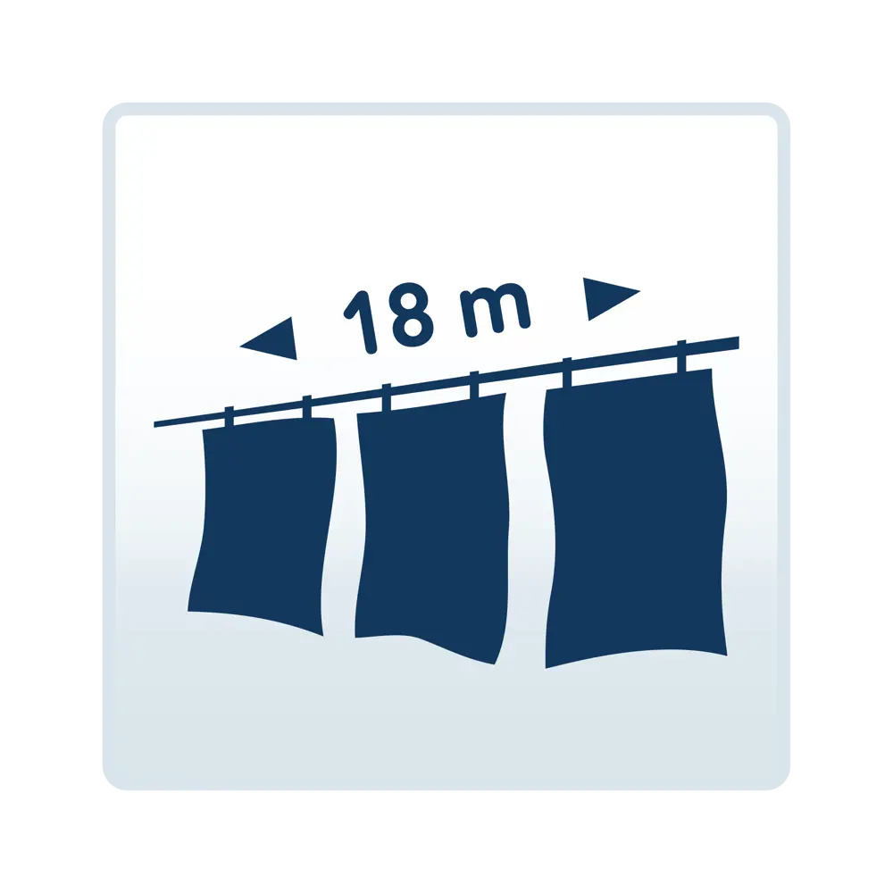 Сушилка для белья напольная Sussi 18 м RÖRETS STLM-2066189 - Вид №5