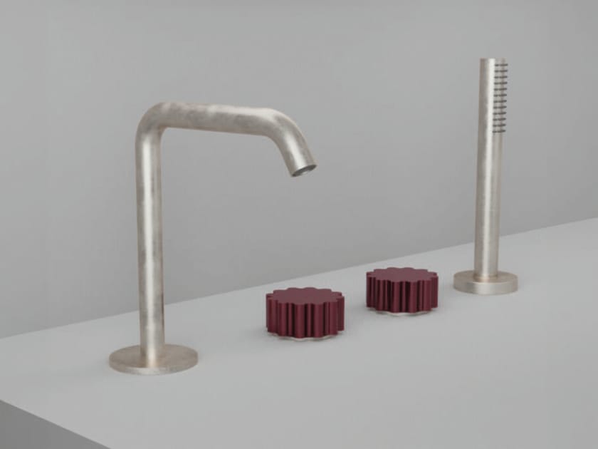 Хромированный латунный кран с 4 отверстиями Bongio Margot ARCH-00050071