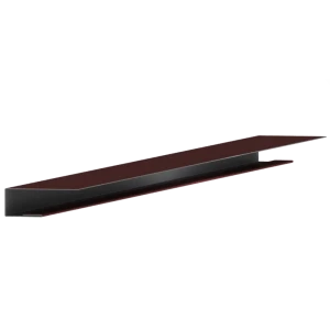 Планка J-профиль 15x20 цвет коричневый 87563331 STLM-2203668