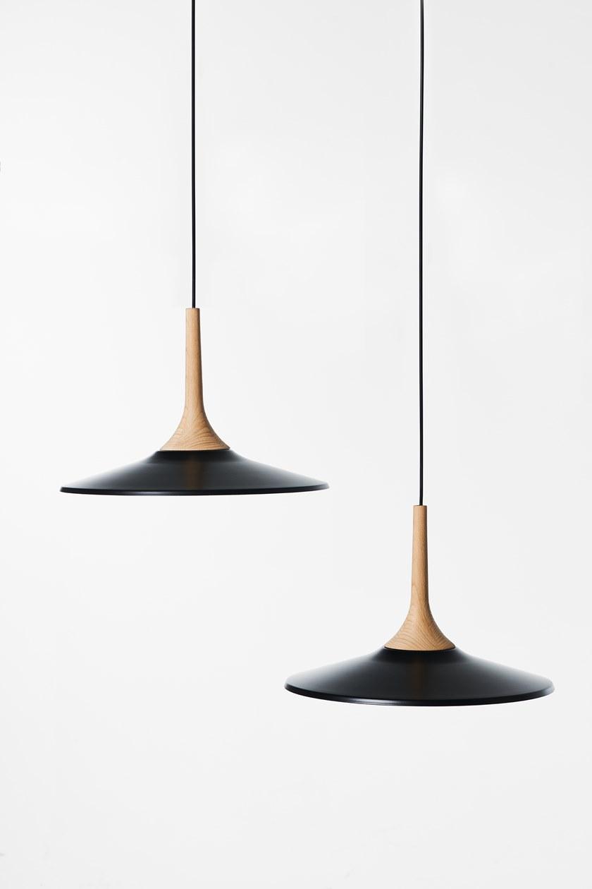 Milla & Milli Подвесной светильник прямого света из стали и дерева Ola sun-id-1465492 - Вид №3