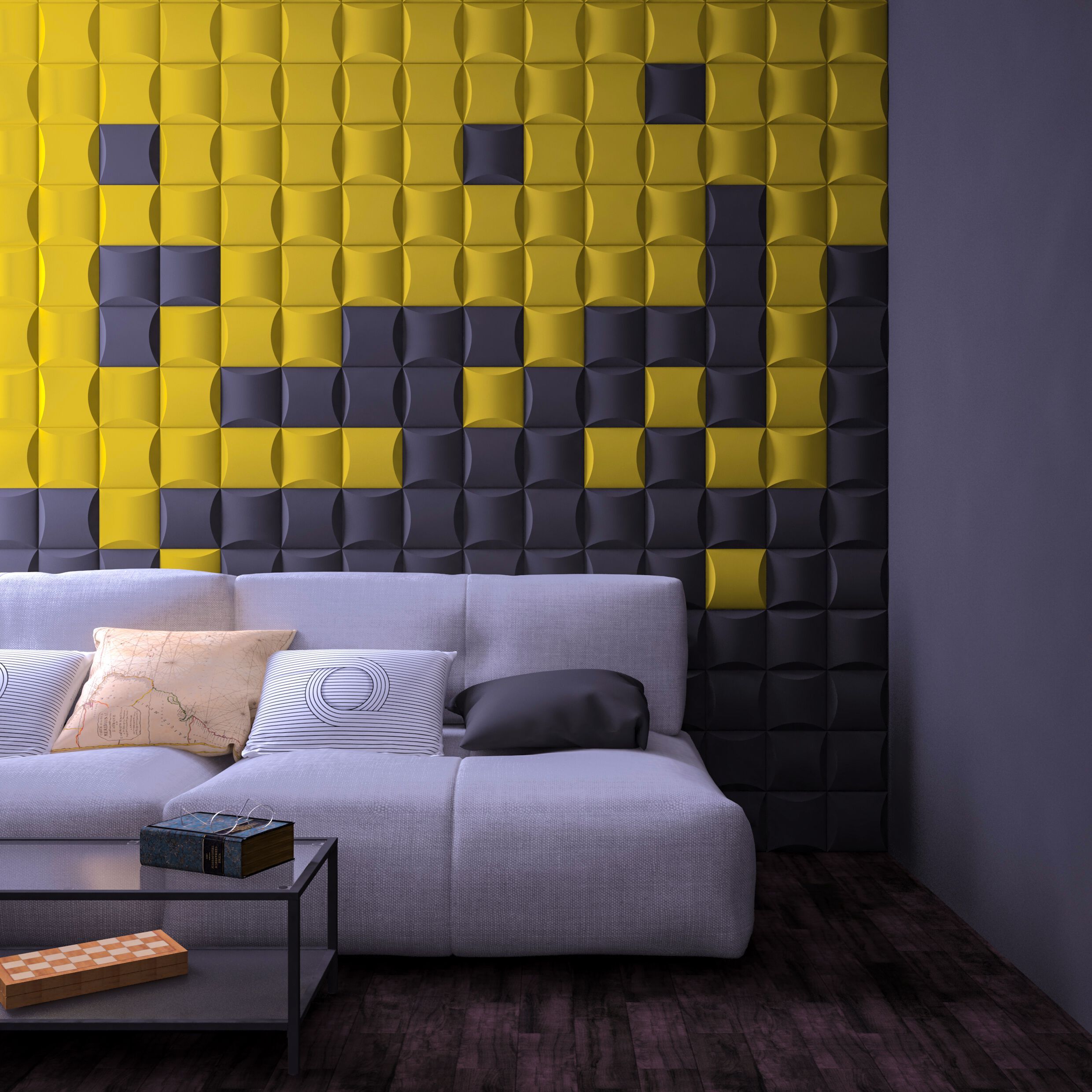 Трехмерное гипсовое покрытие WallDeco M-Modern ARCH-00105647 - Вид №1