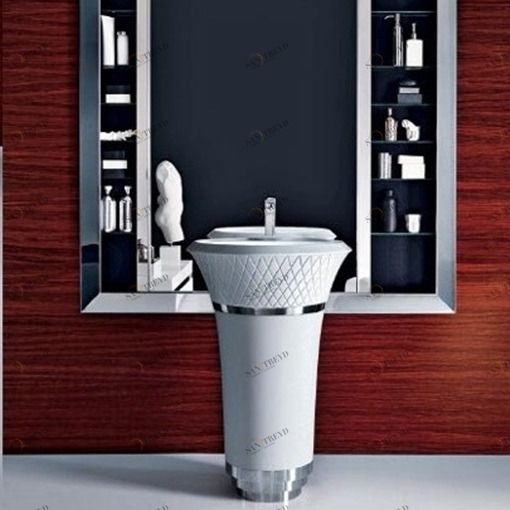 DX1 Встроенная раковина под столешницу круглая Falper 