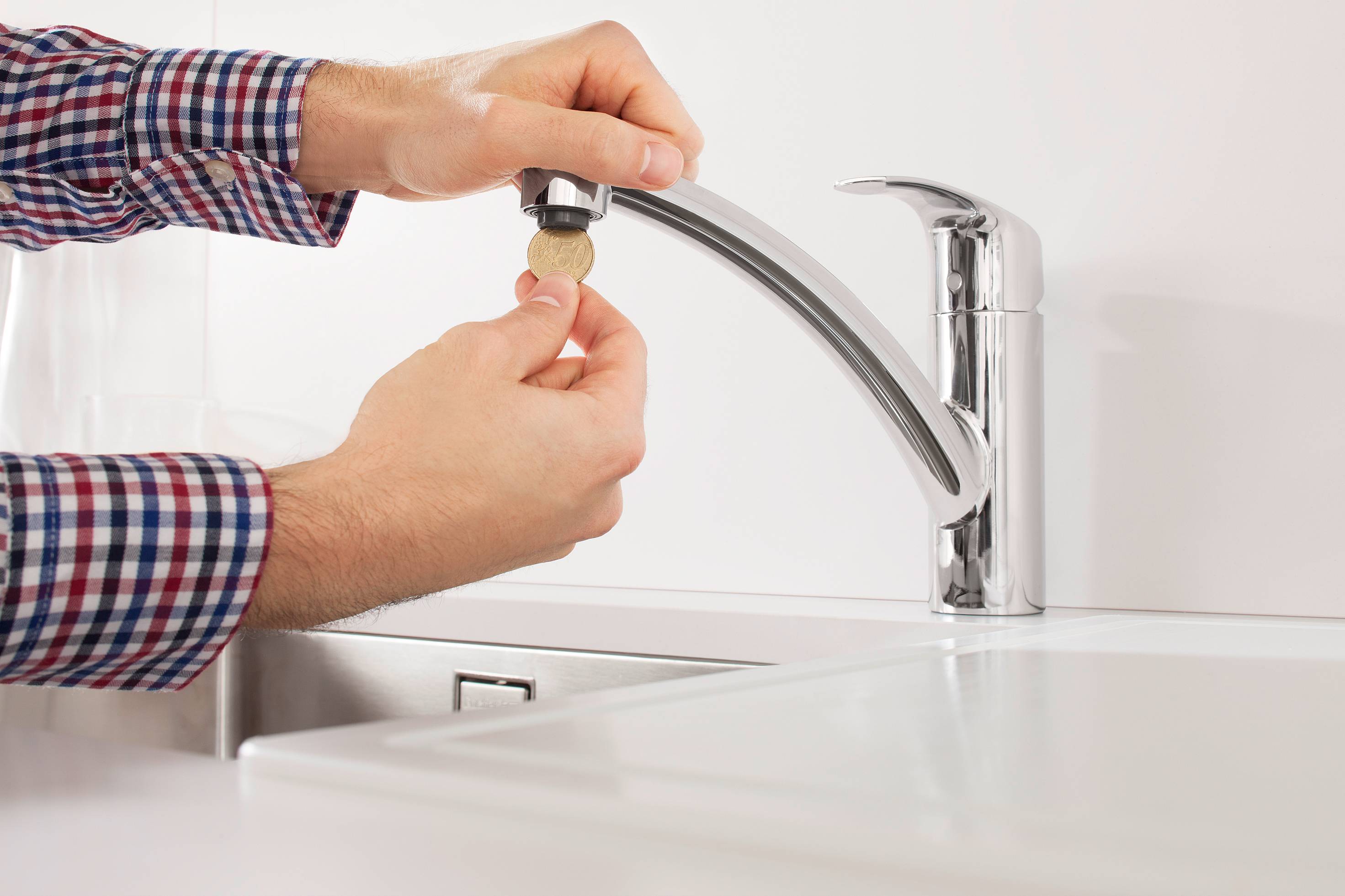 Смеситель для кухни GROHE Eurosmart new с низким изливом, хром (33281002) - Вид №4