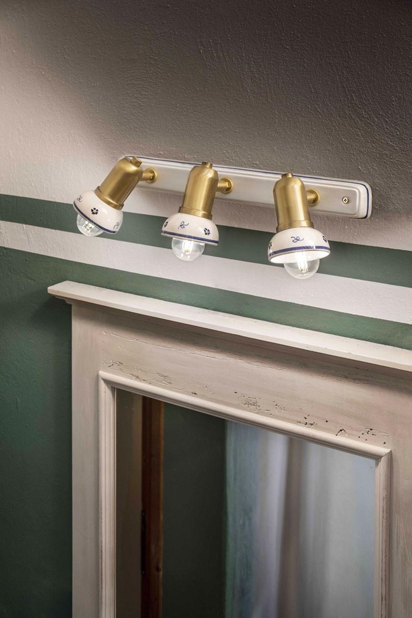 FERROLUCE Несколько прямоугольных прожекторов из керамики и металла Savona C182 - c183 - Вид №2