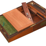 SOR27563 Коробка для письма из красного дерева с латунным переплетом ijlbrown  - Вид №11