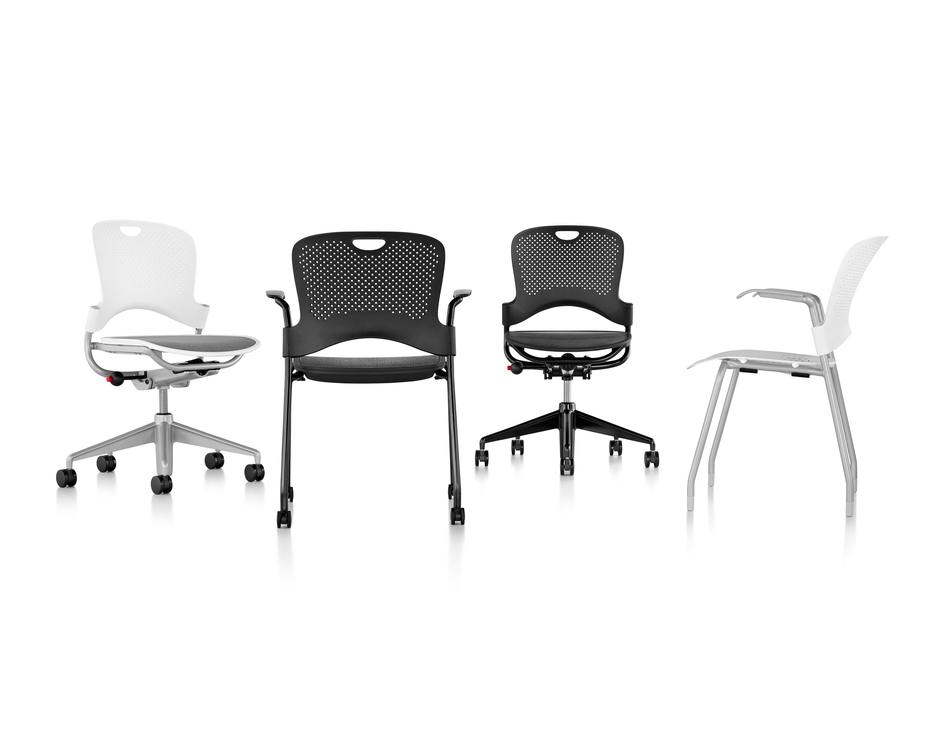 5-спицевое вращающееся офисное кресло Nylon® Herman Miller Caper ARCH-00042821 - Вид №7