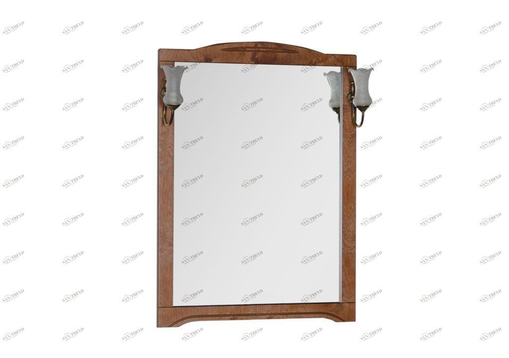 Зеркало Aquanet Луис 90 темный орех 00173221