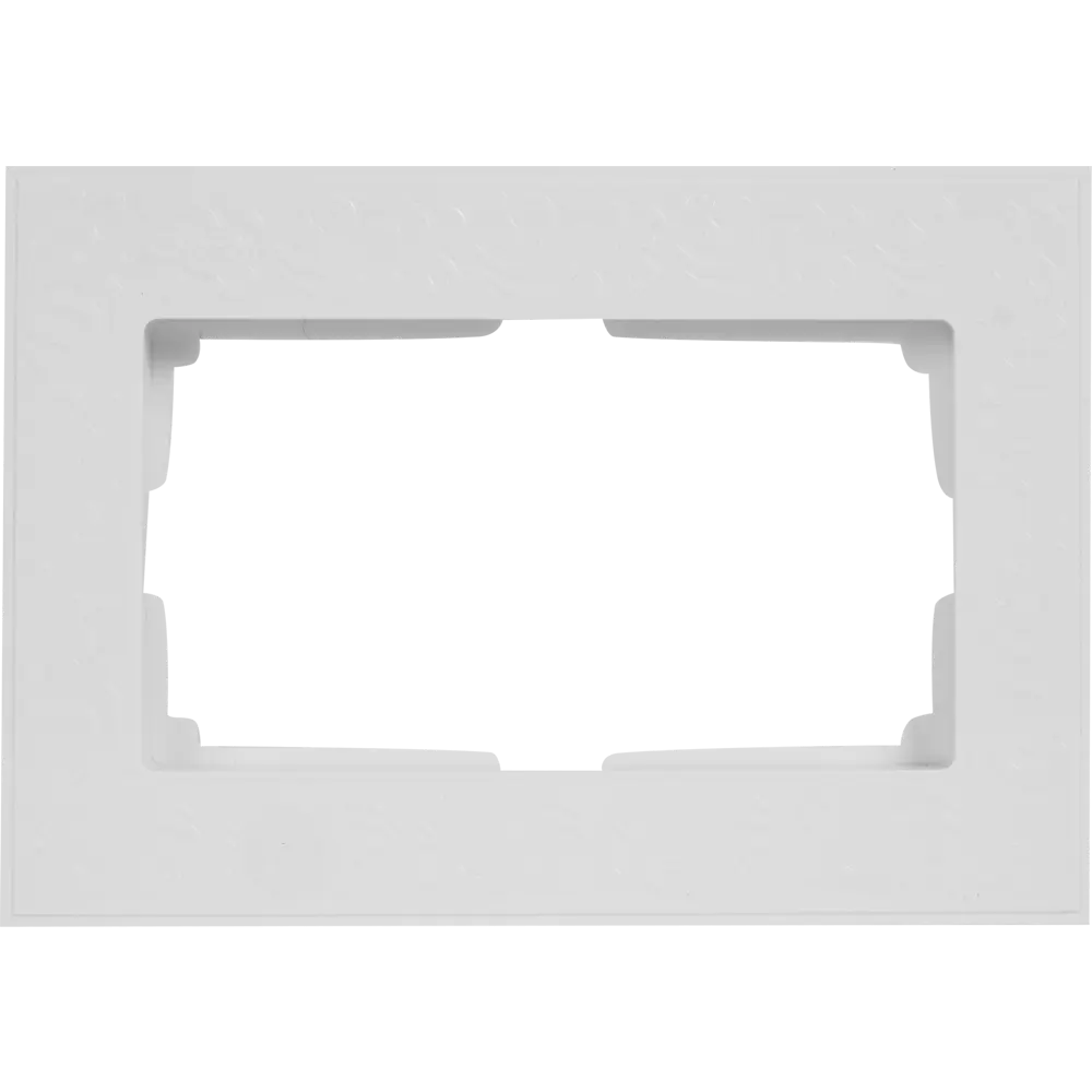 Рамка для двойных розеток Werkel Flock, цвет белый STLM-2096344
