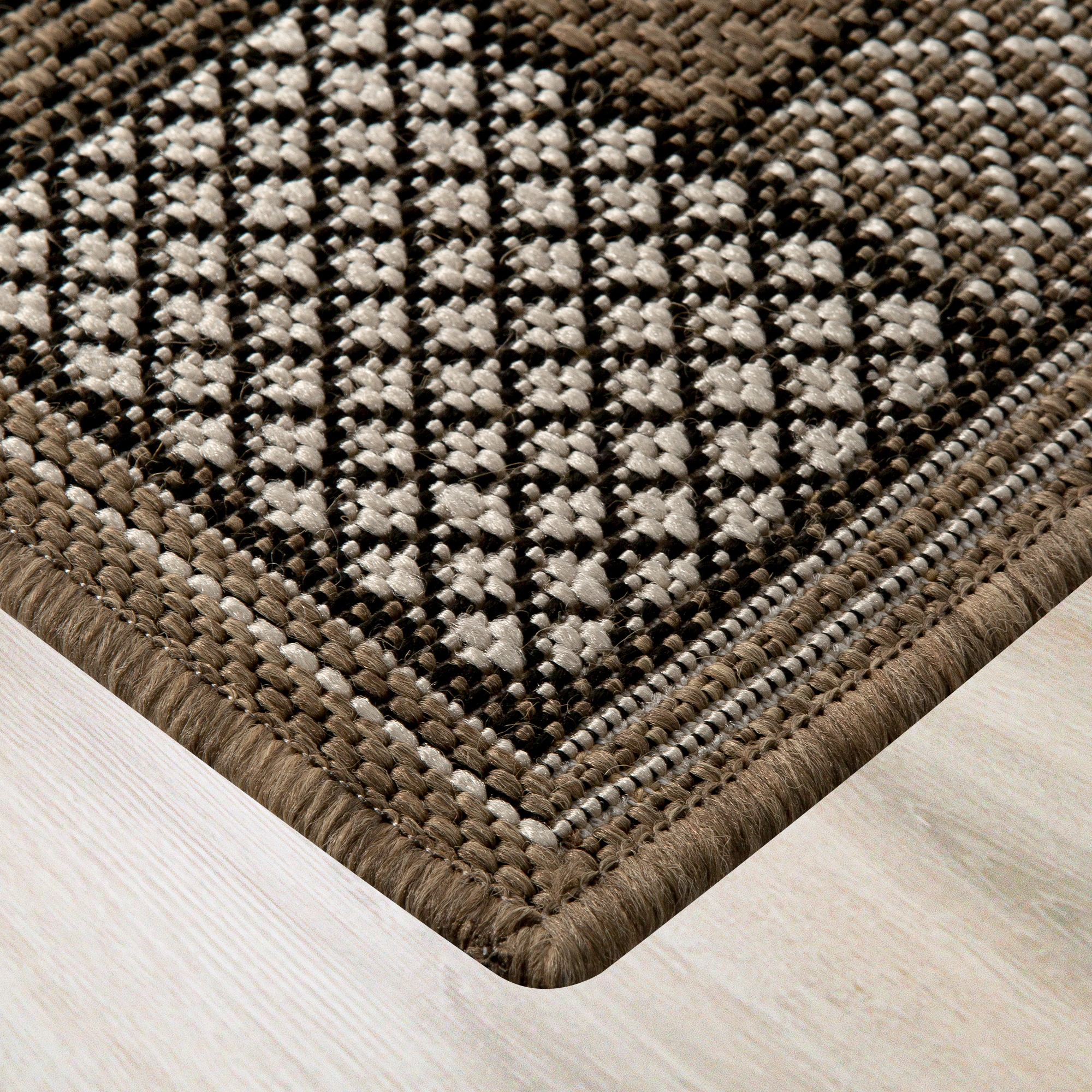 82410303 Ковер полипропилен Дели 81402-50511 50x80 см цвет бежевый STLM-0026875 Santreyd  - Вид №1