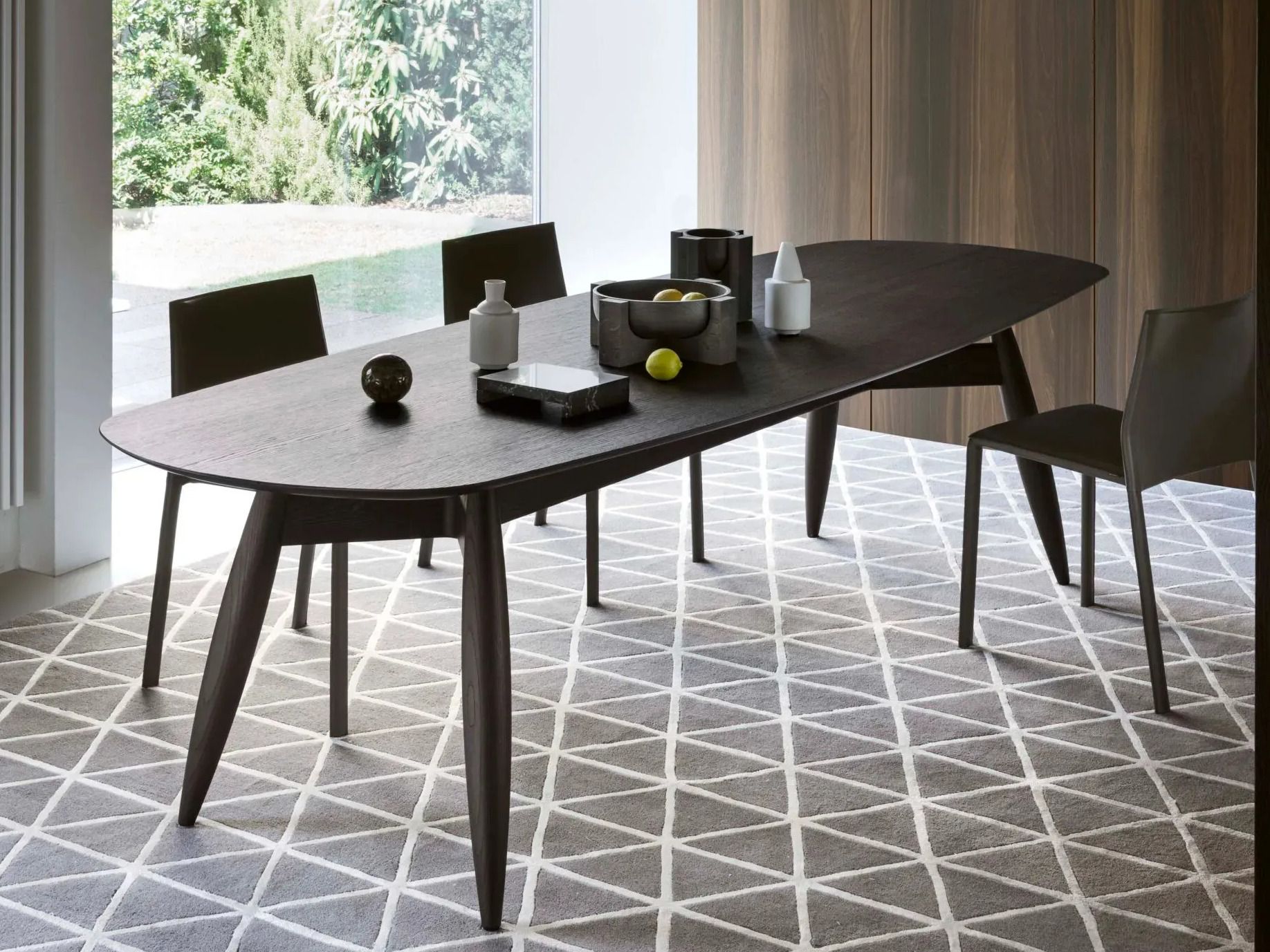 Деревянный прямоугольный стол Alf DaFrè FUSELLO ARCH-00150320