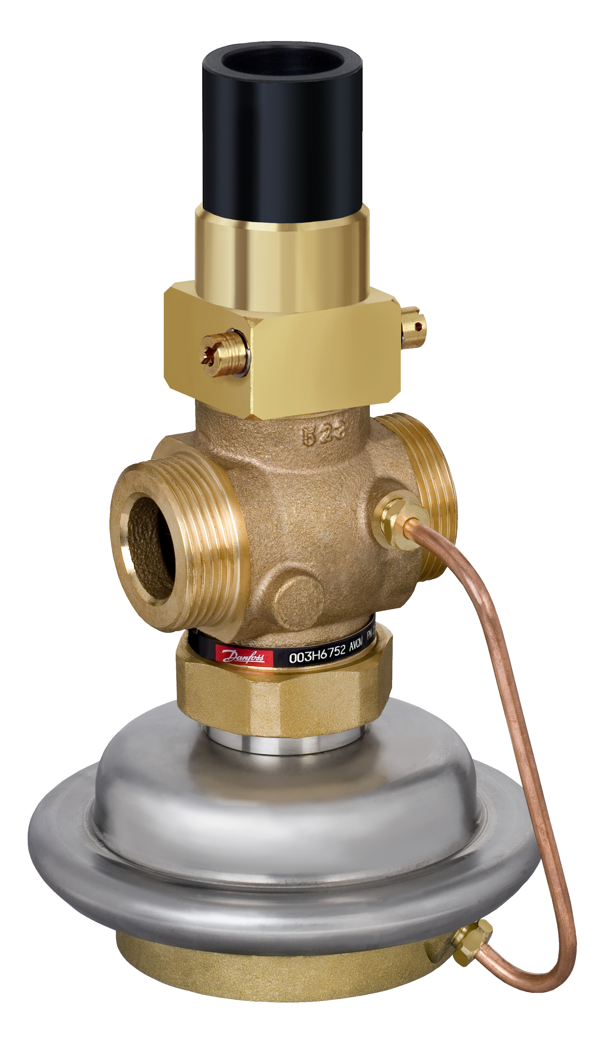 Danfoss Клапан регулирующий комбинированный AVQM с наружной резьбой или фланцевый Комб. р-рAVQM PN16 20/6,3//0,2/резьб. 003H6738  - Вид №41