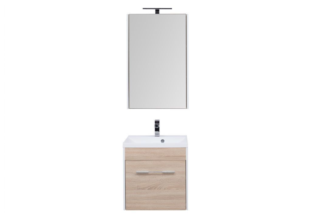 Мебель для ванной Aquanet Августа 58 дуб сонома 00225250 - Вид №2