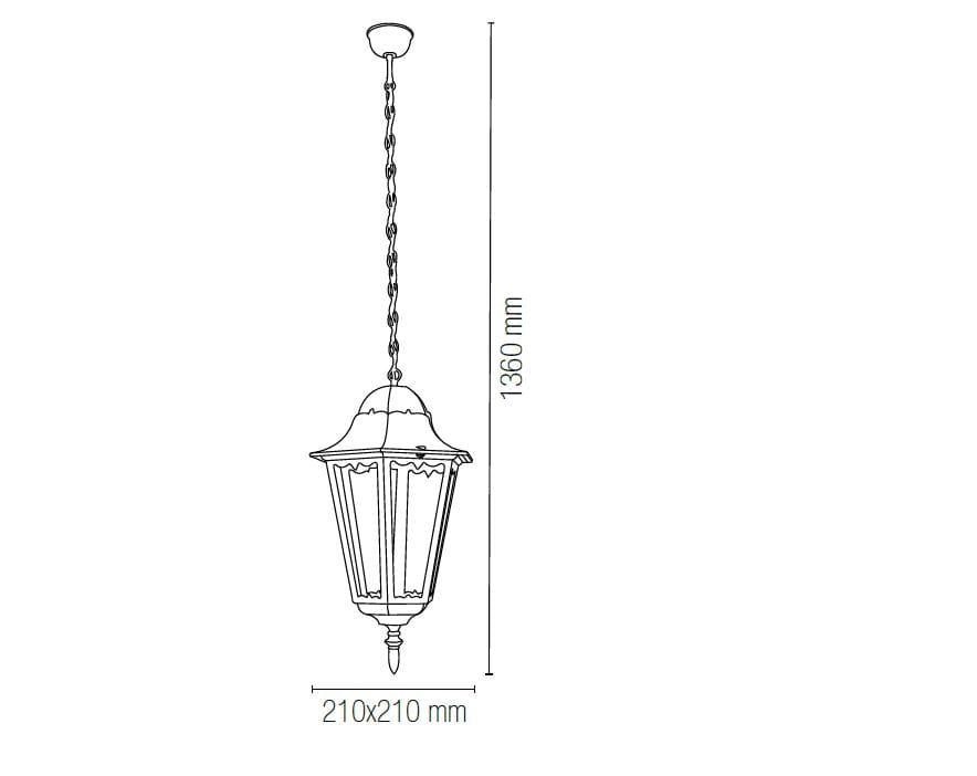 Литье под давлением алюминиевый открытый подвесной светильник Fan Europe Lighting INTEC ARCH-00084783 - Вид №2