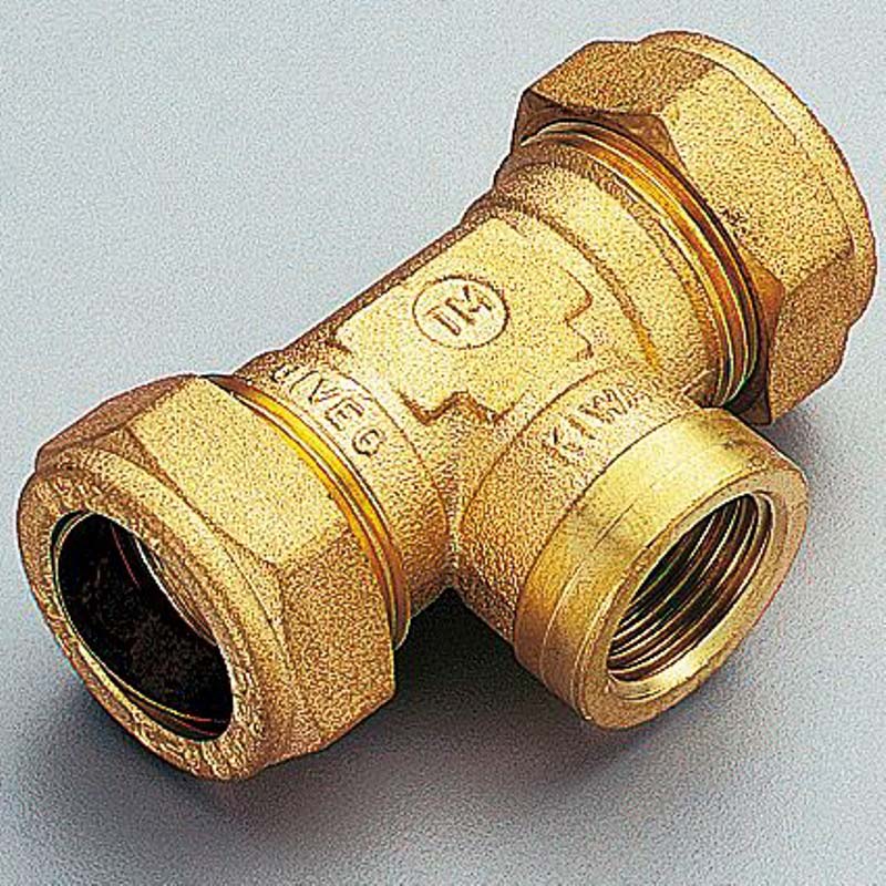 Тройник обжим-В TIEMME 35х1"1/4х35 1100174