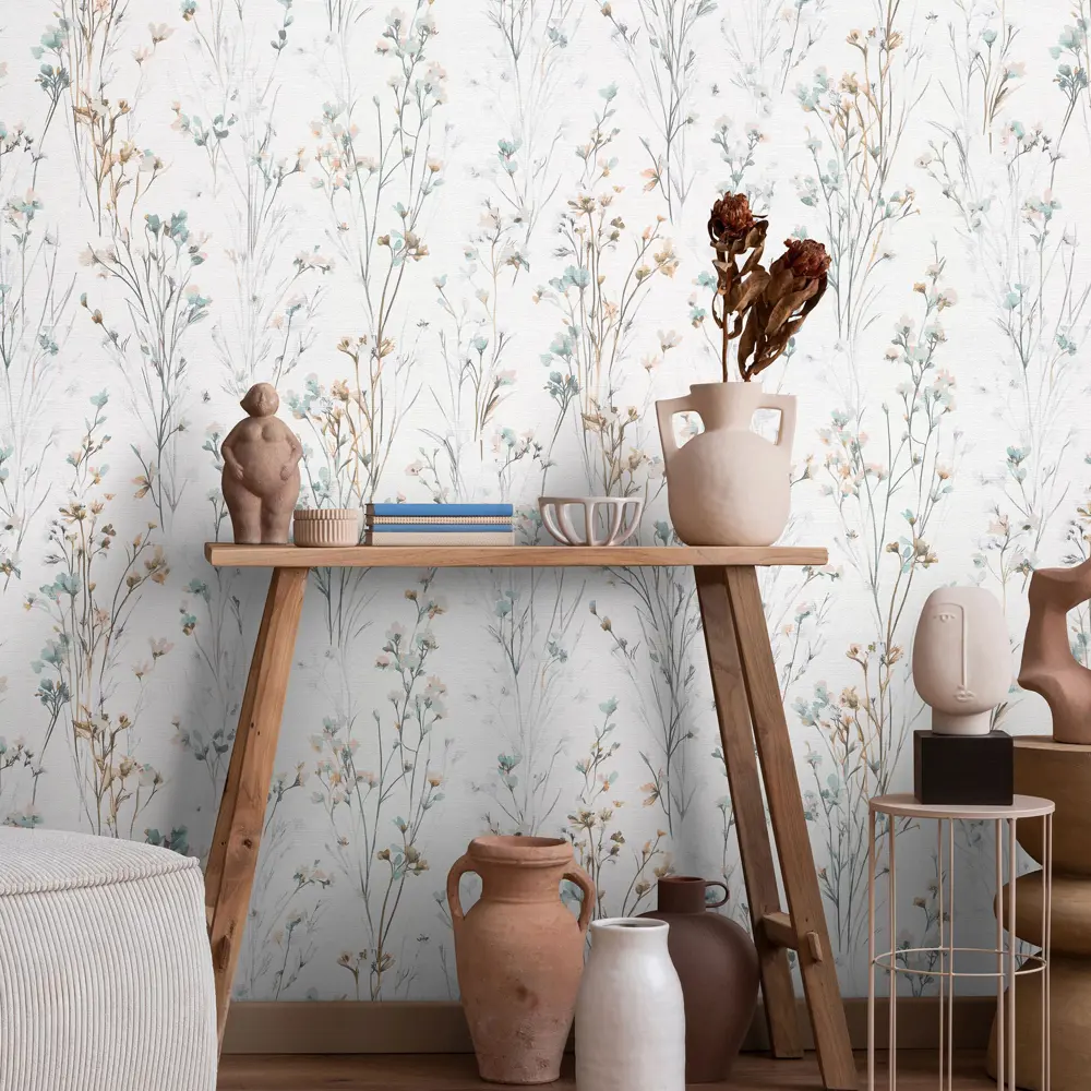 Обои флизелиновые Erismann FD4 белые 1.06 м 12268-35 Forest Dreams STLM-2162045 - Вид №5