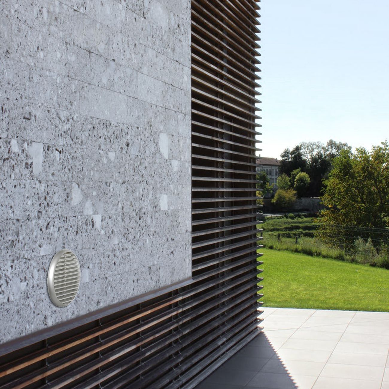 Универсальная круглая решетка First Corporation вентиляция ARCH-00043678 - Вид №4