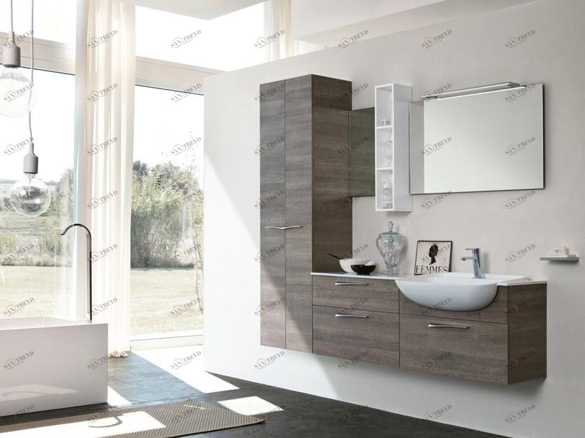 BMT Тумба под умывальник с зеркалом Sound.blues sun-id-1370671