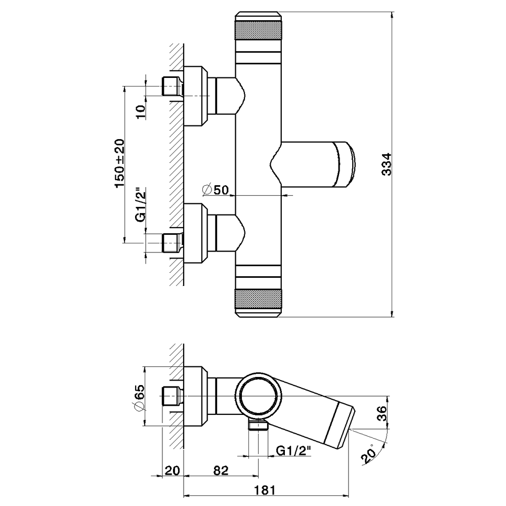 CRТ2101021 Смеситель Huber Chronos Santreyd - Вид №5