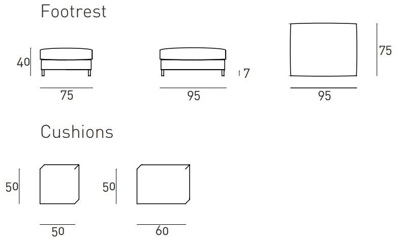 Living Divani 2-х местный диван Chemise sun-id-1429973 - Вид №4