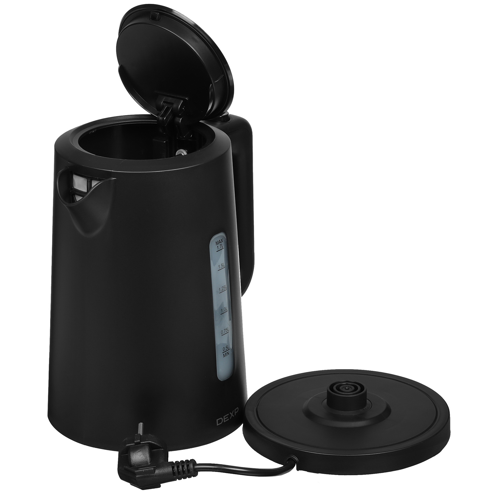 9028687 Электрочайник DEXP EK-PB17 черный STDN-0030965 - Вид №4