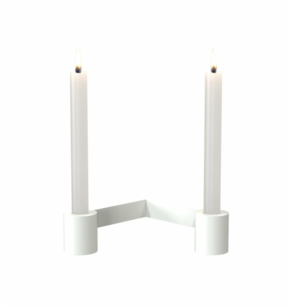 FROST Подсвечник 2005 » белый Нержавеющая сталь Белый N2005-W 